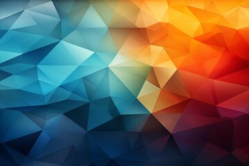Obraz premium Contemporary Geometric Patterned Background Created with Generative AI