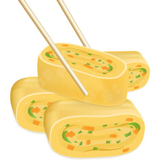 Korean Egg Roll, Gyeran Mari, 계란말이