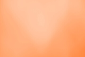 Blurred orange abstract background gradient color