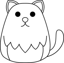 Dog line icon