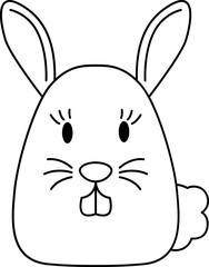Rabbit line icon