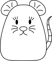 Rat line icon