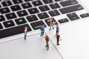 Miniature Scene Keyboard Hero Online Storm Scene