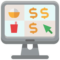 order food flat icon