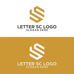 letter sc logo