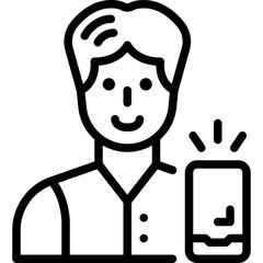 customer line icon