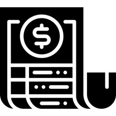 bill solid icon