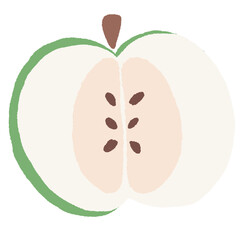 illustration of an apple