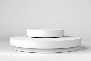 Pedestals Podium for product presentation geometrical shapes