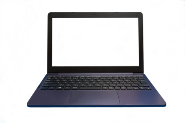 黒い小型ノートパソコン