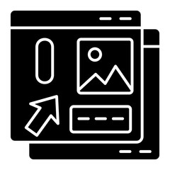 Fototapeta premium content creator icon