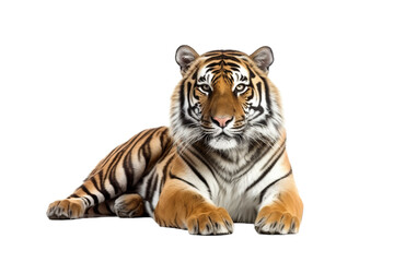 Tiger - Isolated on White