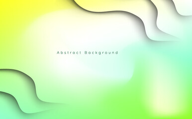 Abstract gradient shape pastel color background design