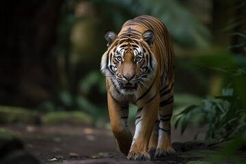 Haunt of the Jungle - A Lone Tiger