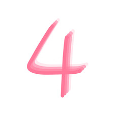 Obraz premium number