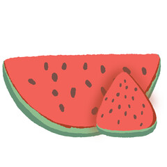 slice of watermelon