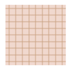 Brown grid pattern for your cozy flower shop