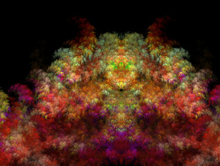 Imaginatory fractal abstract background Image