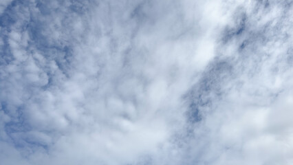 The sky is covered with clouds. It's about to rain.