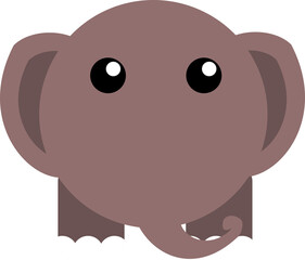 Cute elephant illustration