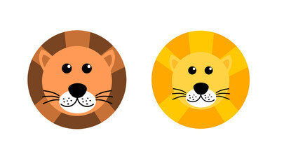 Cute lion clipart