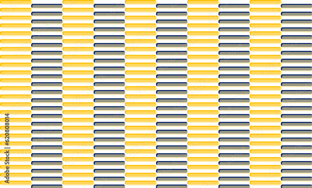 Wall mural yellow blue and white background, yellow and blue strip vertically on white background repeat seamless pattern des for fabric printing 