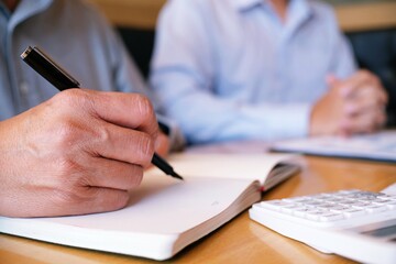 Business People Meeting Design Ideas professional investor working new start up project. Concept. business planning in office