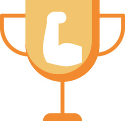 Fototapeta premium Award icon, Accessories simple cartoon style.