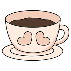 valentine day, heart for valentine, heart illustration.