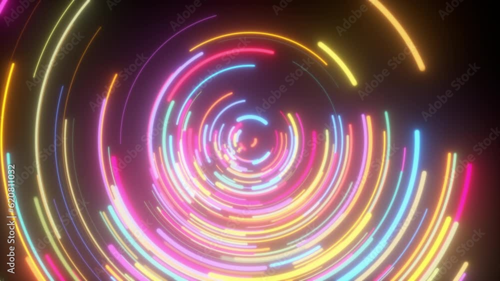 Poster radial glow lines. computer generated 3d render