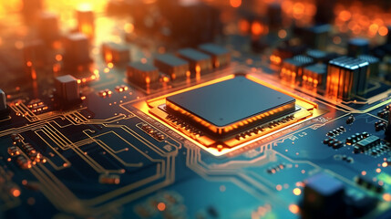 Chip technology of an artificial intelligence computer