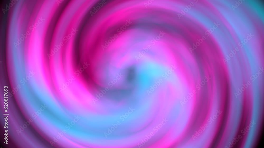 Aufkleber spiral magic flow. computer generated 3d render