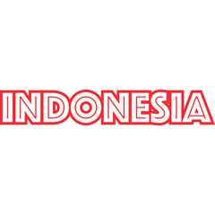 Indonesia Typography Element-08