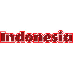 Indonesia Typography Element-09