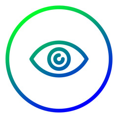 Obraz premium view icon button 