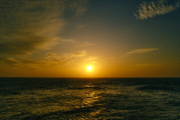 Obraz premium sunset and horizon