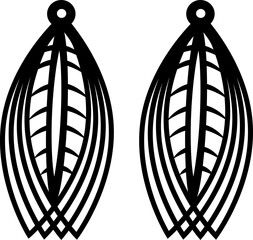 silhouette of a black and white illustration