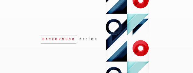 Circle minimal abstract background. Design for wallpaper, banner, background, landing page, wall art, invitation, prints, posters