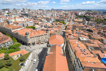 Panoramic view of the city of Porto