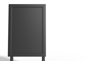 Advertising panel mockup