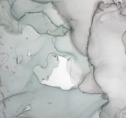 Alcohol Ink Background. Oil Hand Grunge Print.