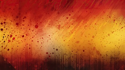 gradient of red and warm yellow tones background with space for text