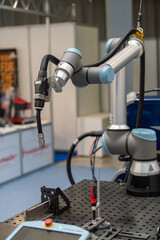 Robotic welding machine or welding robot, delivering precise and efficient welds. Advanced solution for enhanced productivity.