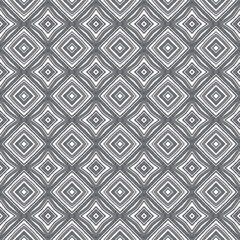 Tiled watercolor pattern. Black symmetrical