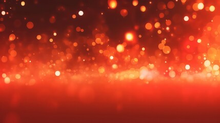 a background with a gradient red, with particles light