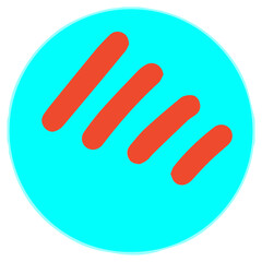 Text circle illustration, decoration