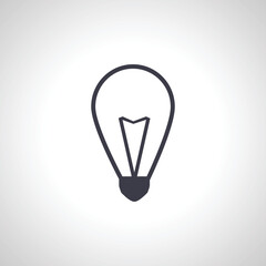 Light Bulb icon. Idea sign, bulb icon