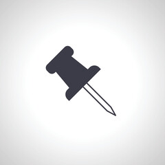 push pin icon. push pin icon