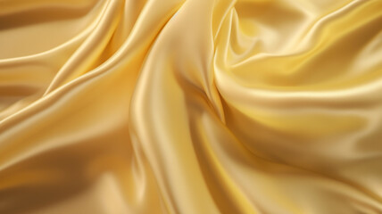 Yellow pastel silk premium background 