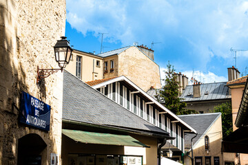 French Elegance: Street View of Versailles, a Landmark of Beauty